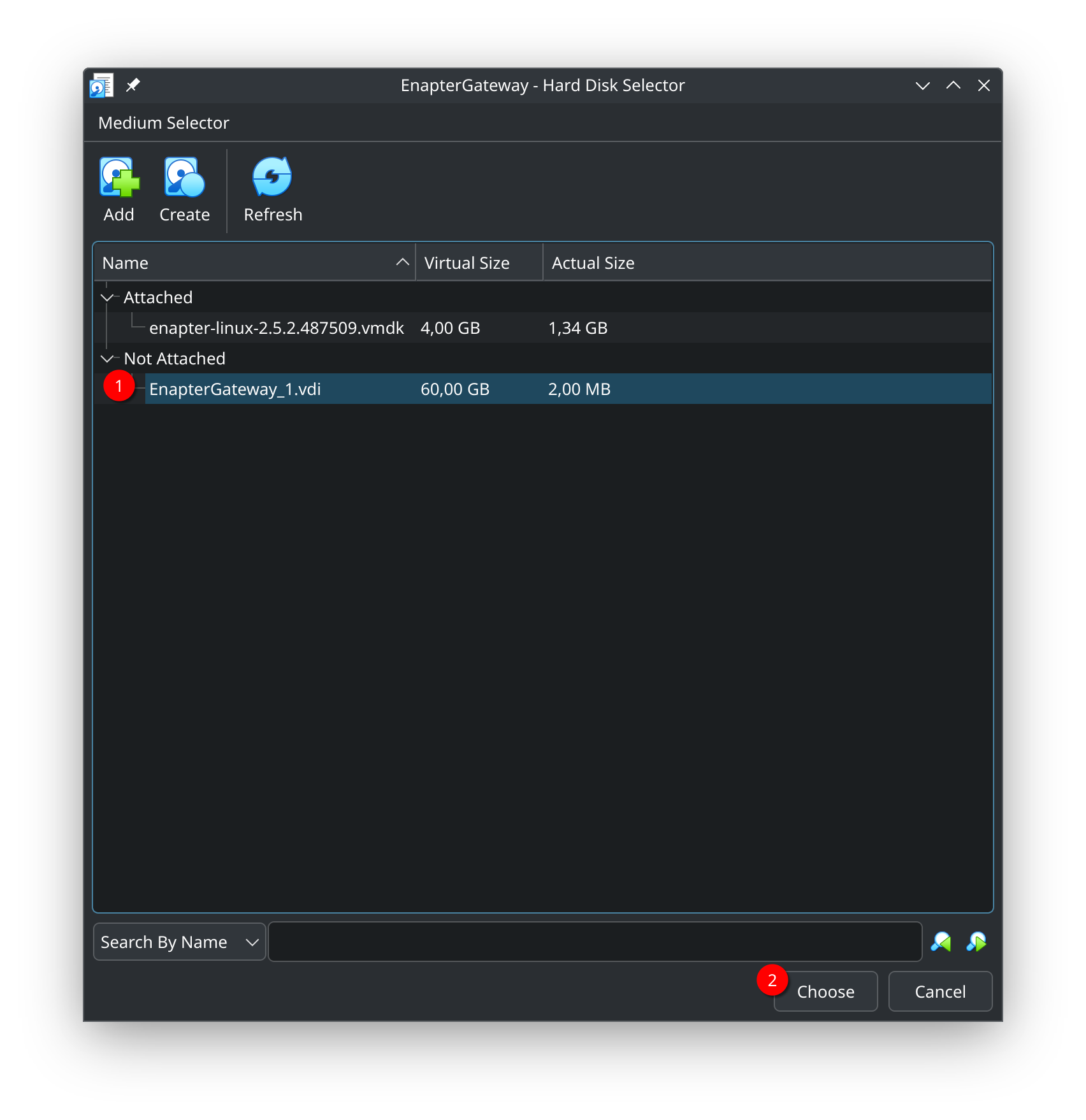 New Disk Confirmation
